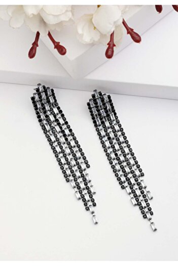 Avant-Garde Paris Diva Fringed Dangle Earrings