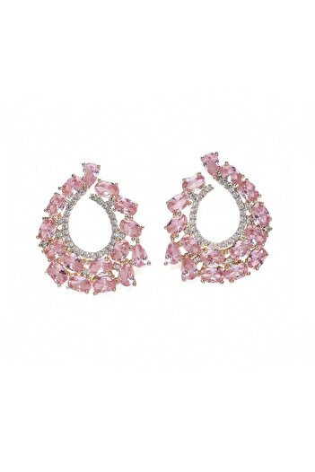 Avant-Garde Paris Diva Vintage Studded Hoops
