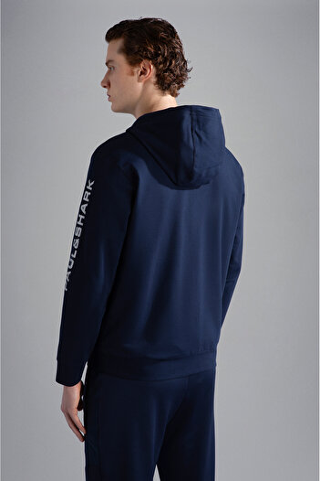 PAUL&SHARK MEN'S HOODED SWEATSHIRT