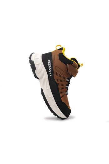 GÜLERSHOES Garantili Orijinal Su Geçirmez Kaymaz Taban Kışlık Sıcak Cırt Bantlı Çocuk Bot 31-32-33-34-35 Numara