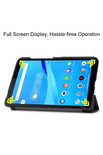 Bibilel Husă tip Book Cover pentru Lenovo Tab M8 FHD (8705F/X / TB-8505X) 8 inch, -Piele, Albastră
