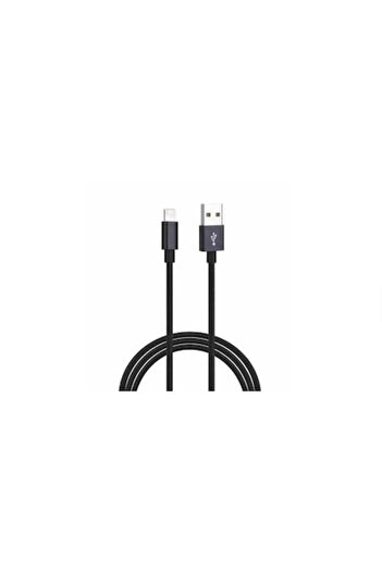 SOHO Cablu de date ranforsat pentru iPhone/iPad cu conector Lightning, negru, 3m