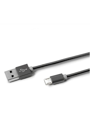 Celly USB-A to MicroUSB Charging and Data Cable Metallic, 18W, 1m, Grey