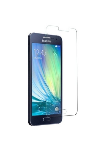 OEM Perfect protection glass screen for Samsung Galaxy A3 2016 - white 3D, tempered glass, 9H