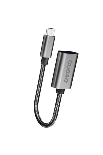DUDAO OTG Adapter USB-A to USB-C L15T, Black