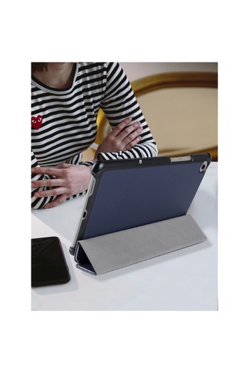 Bibilel Book Cover for Lenovo Tab M10 FHD PLUS (TB-X606F) 10.3 inch, -Leather, Blue