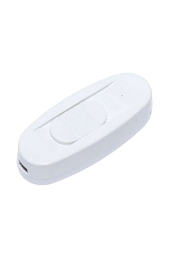 SOHO Intrerupator cu montare pe fir CE-1033, 3A, 250V, Alb