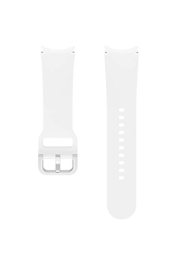 Samsung Smartwatch Strap Sport Band for Galaxy Watch5, 20mm, (S/M), White