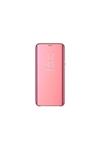 SOHO Clear View Protective Case for Samsung Galaxy A41, rose gold, flip cover