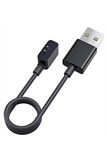 Bibilel Magnetic Charging Cable for Xiaomi Mi Band 5/6/7, Black