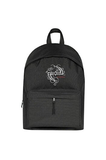 CrowsGate Evanescence Logo Backpack Black Color