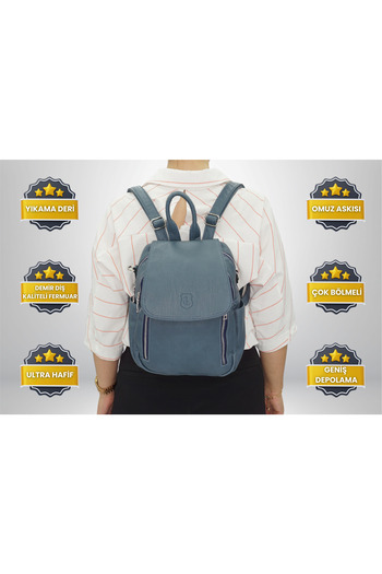 HKY High Quality Multi-Compartment Women's Backpack