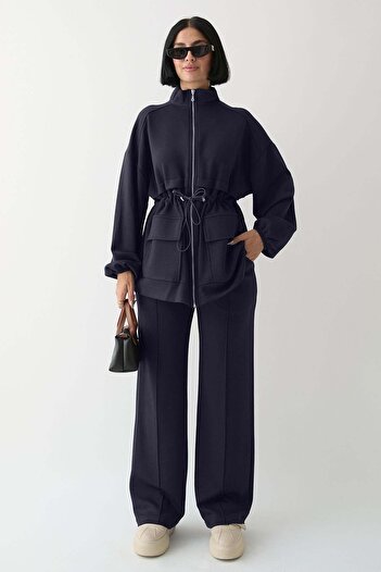 InStyle Double Pocket Bib Anthracite Suit