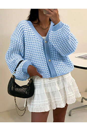 SHEIN cardigan, albastru