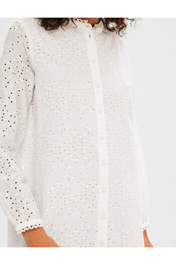 SELECTED mini dress, white
