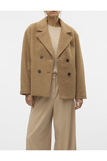 Vero Moda short coat, brown