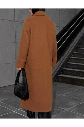 SHEIN coat, brown