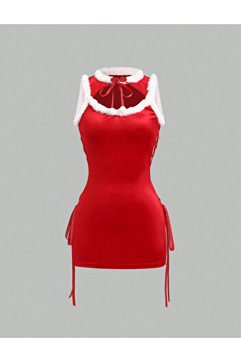 SHEIN mini dress, red