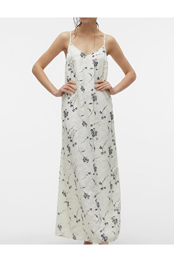 Vero Moda maxi dress, cream