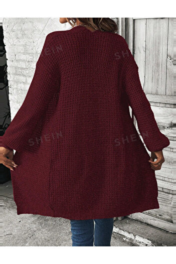SHEIN cardigan, purple