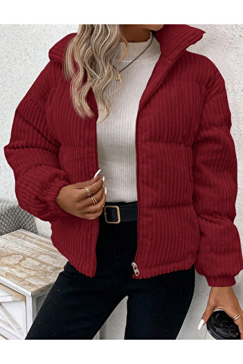 SHEIN Emery Rose jacket, red