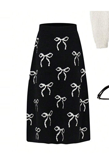 SHEIN skirt, black