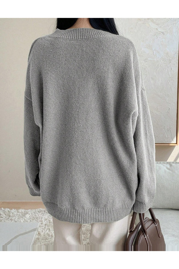 SHEIN sweater, gray