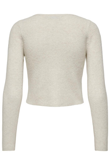 ONLY button-down blouse, cream