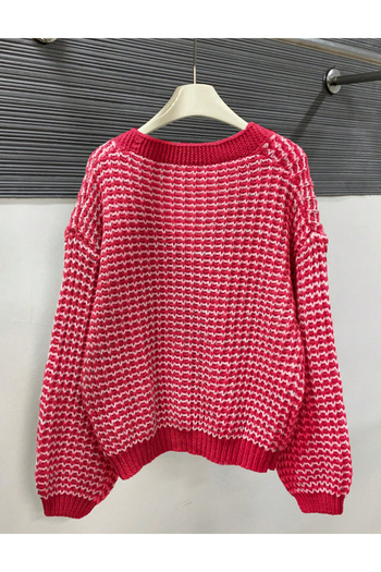 SHEIN cardigan, red
