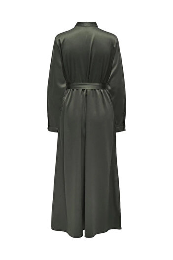 ONLY midi dress, khaki