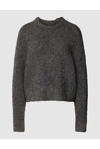 PIECES sweater, gray