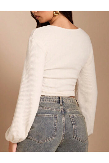 SHEIN blouse, cream