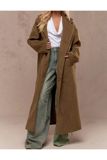 SHEIN Missguided coat, brown
