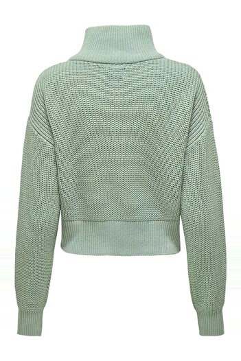 ONLY zipper sweater, green