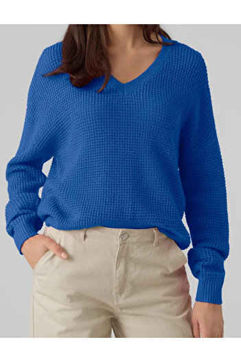 Vero Moda pulover, albastru