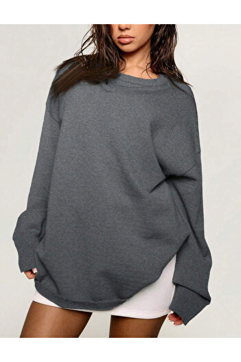 SHEIN sweater, gray