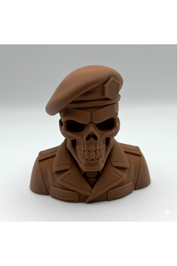 3Dprinted Skeleton Army Bust