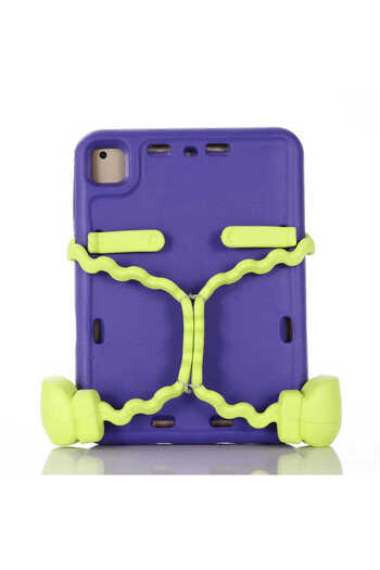 toyigoo iPad 6 Air 2 Tygo Eva Boxer Tablet Silicone Case - Purple