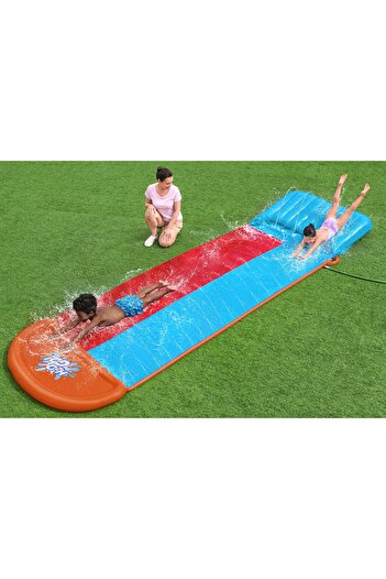 Mıncır Shop H2Ogo! Tsunami Splash Ramp Double Water Slide 488 cm