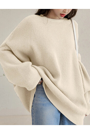 SHEIN DAZY sweater, cream