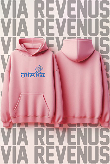 Vordevia Printed hooded sweatshirt
