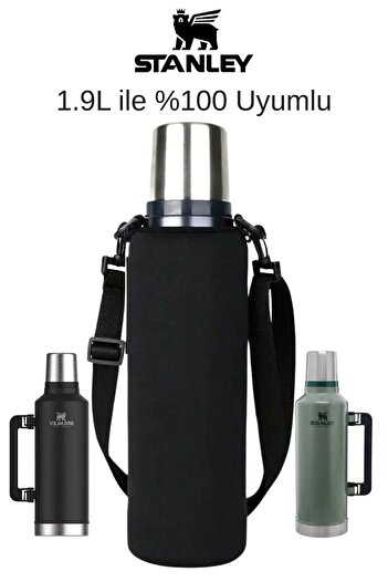 Stanley Neoprene Thermos Bag with Shoulder Strap - 1.9 Lt Classic Bag Durable Protective Case Bags
