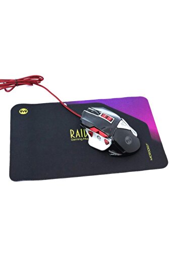 Microdigit Microdigit Raider RGB Wired Gaming Mouse with LED Lighting and Ergonomic Design