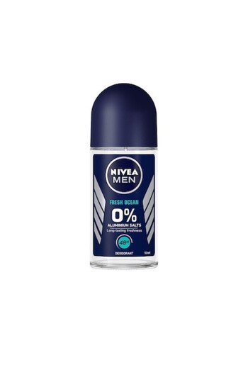 NIVEA Set Deodorant Roll-On Men Fresh Ocean Deo 3 Bucati x 50ml