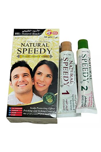 hena Speedy Natural Speedy Hair Black colour cream 120gm