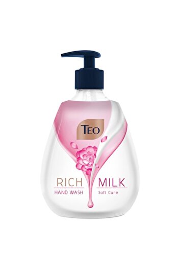 Teo Set 4 x Liquid Soap Rich Milk Soft Care, 400 ml