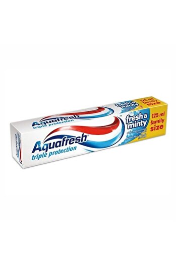 Aquafresh Set 5 x Pasta de Dinti Fresh Minty 125ml