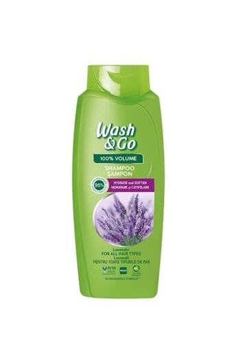 Wash and Go Set 2 x Shampoo Wash & Go, Lavender, 675 ml