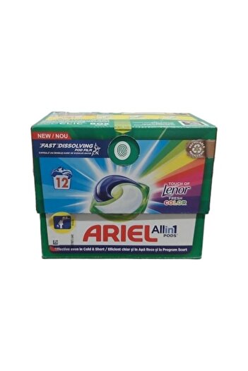 Ariel Set 3 x 12 Capsule Detergent Capsule Touch of Lenor Color