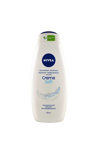 NIVEA Pachet 3 X Spumant Gel Dus Cream Soft 750ml